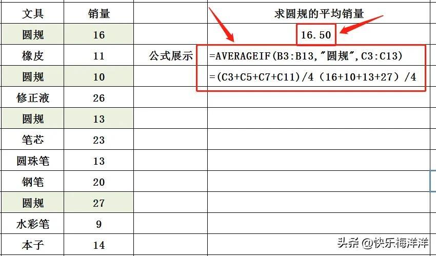 excel怎么算平均值，average函数求平均值怎么用？-趣帮office教程网