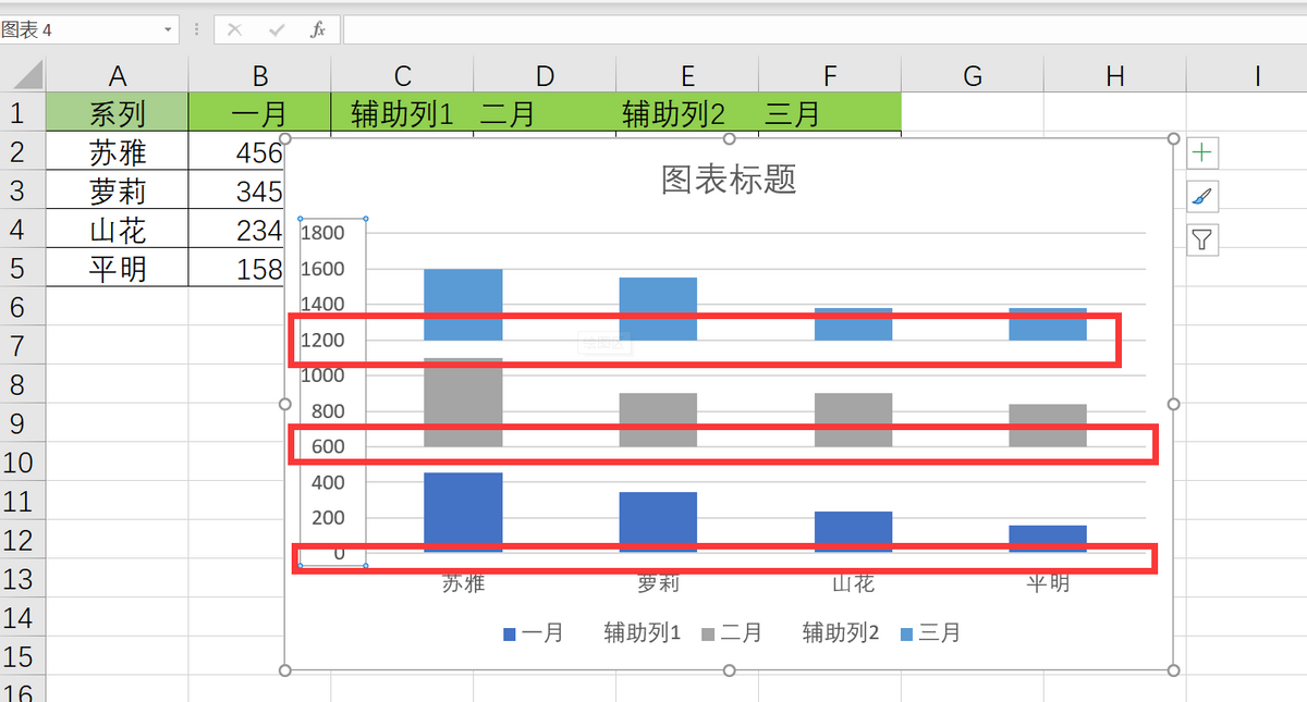 柱状图excel怎么做（实例操作方法详解）-趣帮office教程网