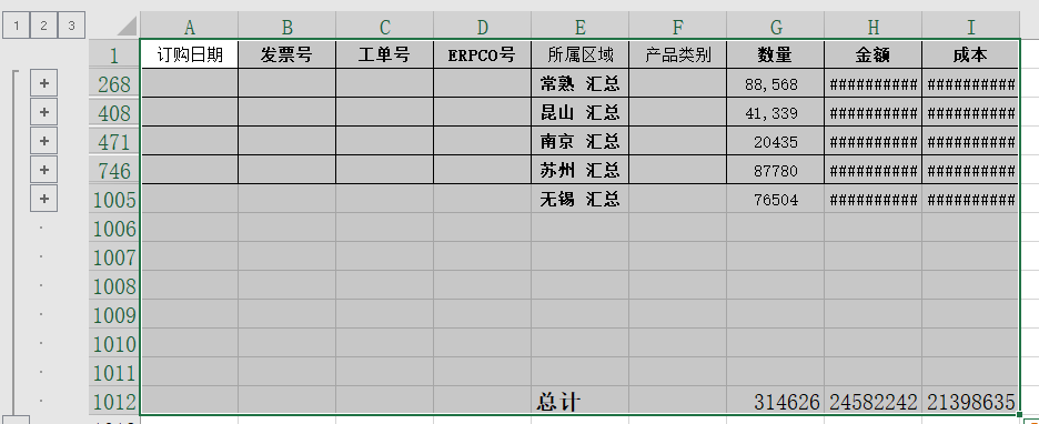 分类汇总怎么操作excel，excel分类汇总功能包括哪些-趣帮office教程网