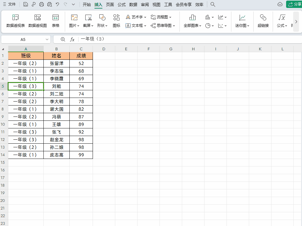 中国式排名函数excel公式，excel中国式排名方法-趣帮office教程网