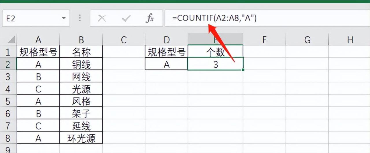 excel如何统计相同名称的个数，excel重复数据的个数怎么计算？-趣帮office教程网