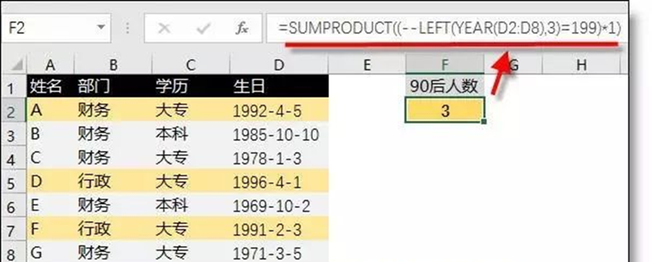 excel统计出现次数函数总结，excel中最常用的统计函数用法介绍-趣帮office教程网