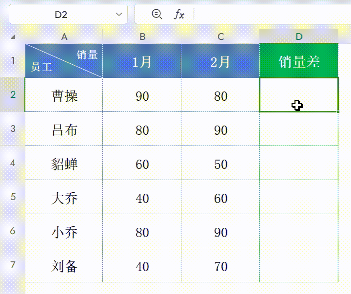 excel减法怎么操作，excel减法函数怎么用？-趣帮office教程网