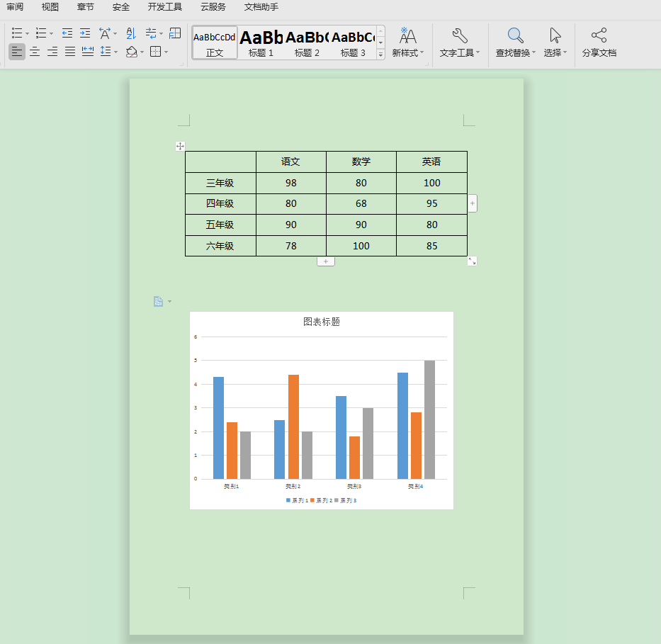 word柱状图怎么做，word制作柱状图步骤-趣帮office教程网