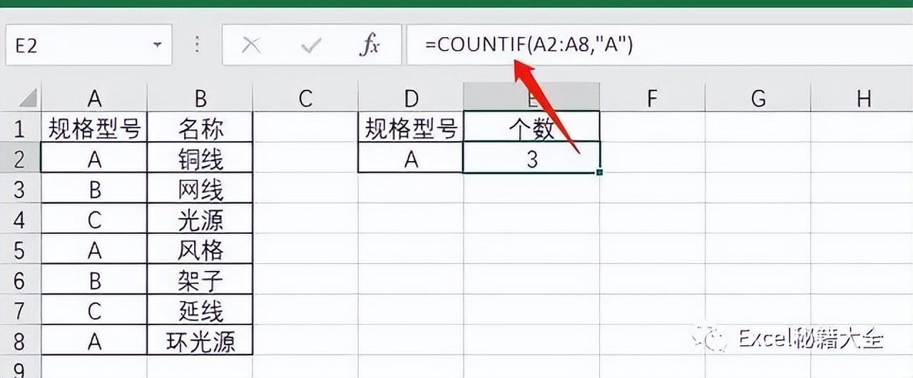 excel统计相同内容的个数的操作方法，excel中如何计算数据重复出现的次数？-趣帮office教程网
