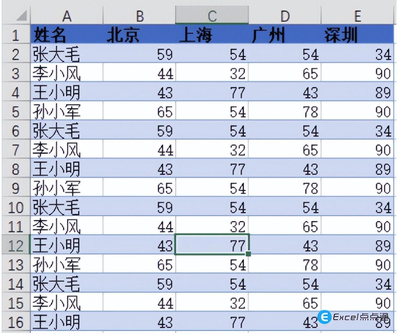 excel插入表格并美化怎么操作？-趣帮office教程网