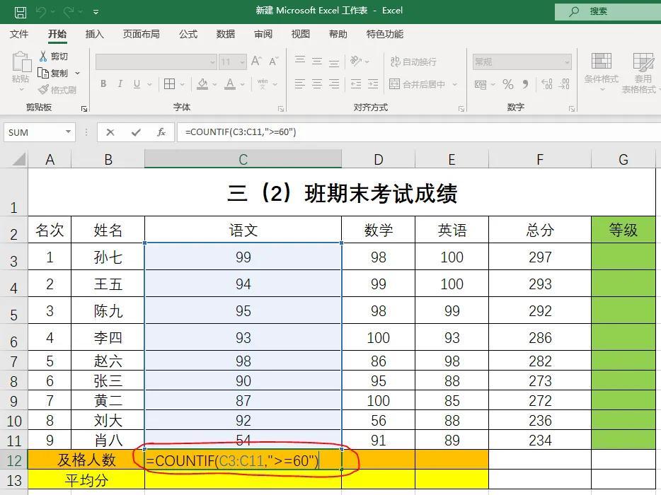 平均分怎么算excel实用案例，excel按条件统计数据个数及求平均值的方法-趣帮office教程网