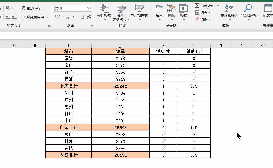 excel分段排序如何排，excel表怎么分段排序？-趣帮office教程网