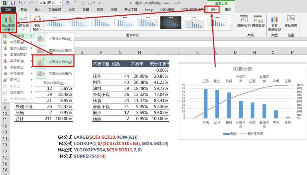 你会用excel制作柏拉图吗，excel制作柏拉图步骤详解-趣帮office教程网