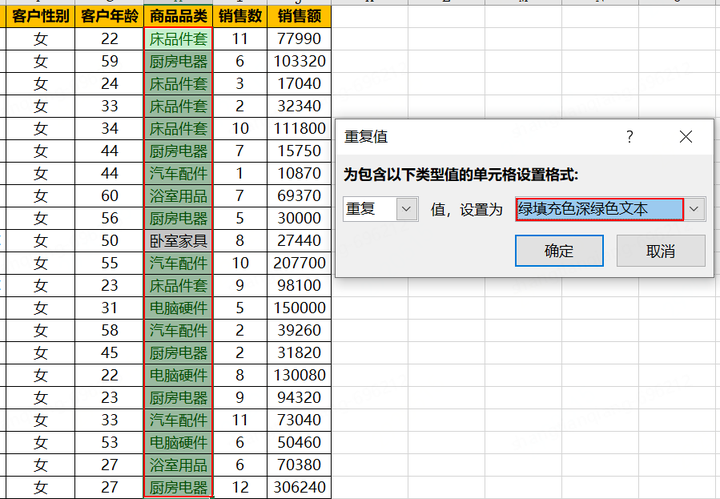 如何快速找出Excel一列中重复的数据？-趣帮office教程网