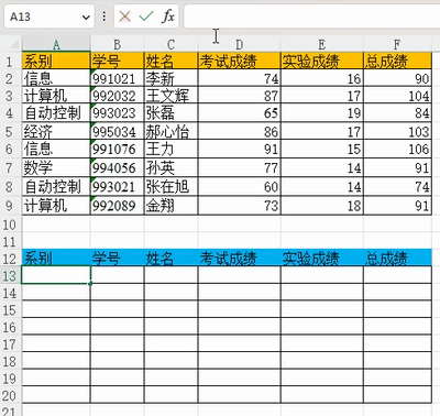 excel中使用SORT函数让Excel表格自动排序，一起来试下！-趣帮office教程网