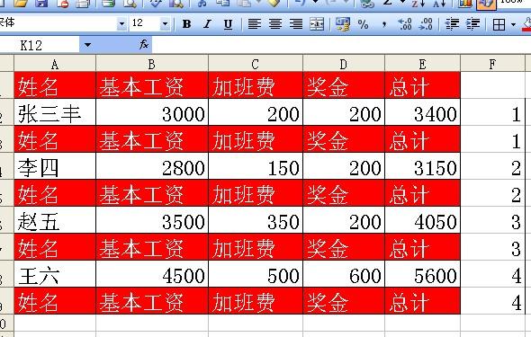 如何用EXCEL快速把工资表做成工资条？-趣帮office教程网