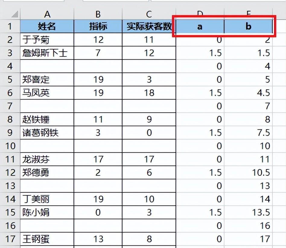 Excel总体排序不变的情况下，如何将数据表中相邻的上下行两行互换？-趣帮office教程网