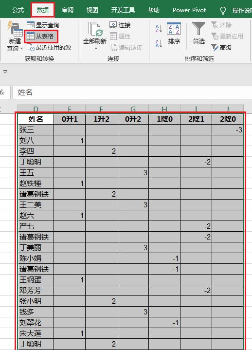 Excel如何核对一维表与三维表的不同内容-趣帮office教程网