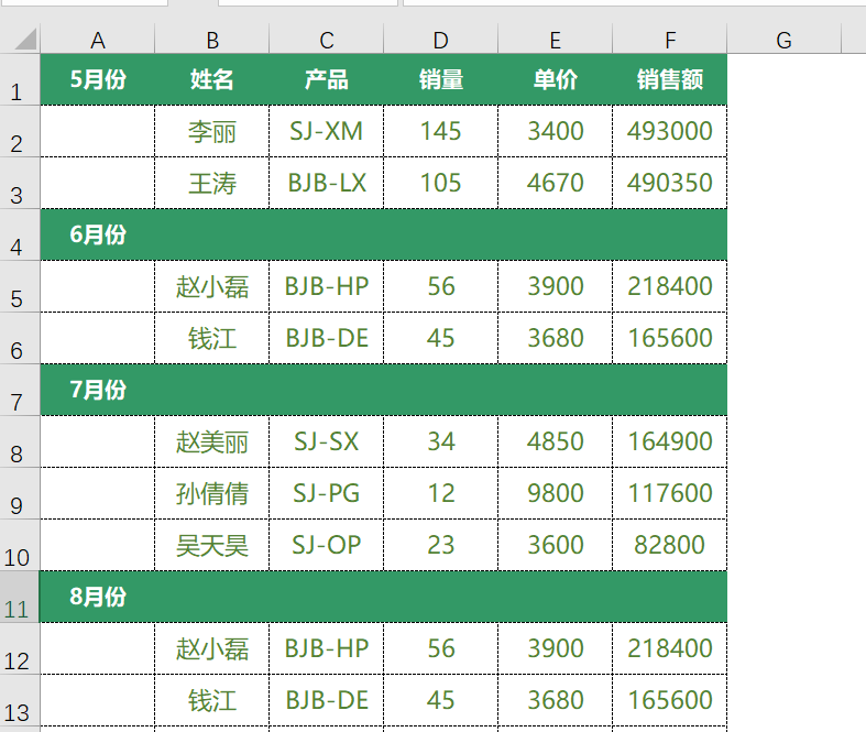 excel序号自动调整及快速添加序号操作方法-趣帮office教程网