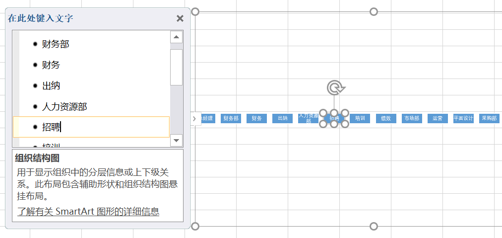 教你用Excel轻松制作公司组织结构图-趣帮office教程网