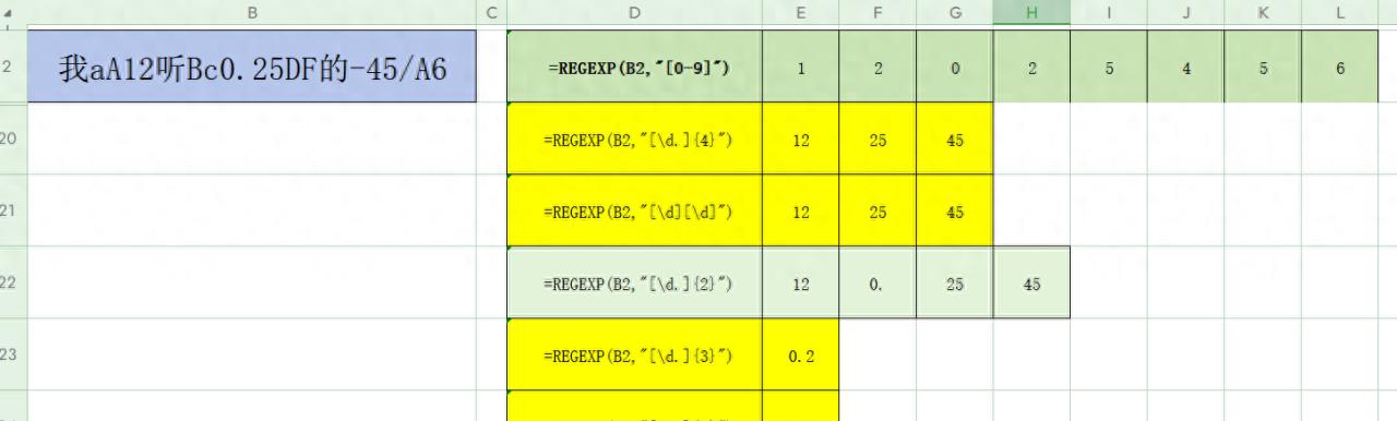 WPS新增REGEXP函数正则表达式的实践应用4-提取-趣帮office教程网