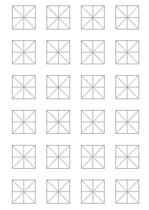 如何用EXCEL快速制作田字格？-趣帮office教程网
