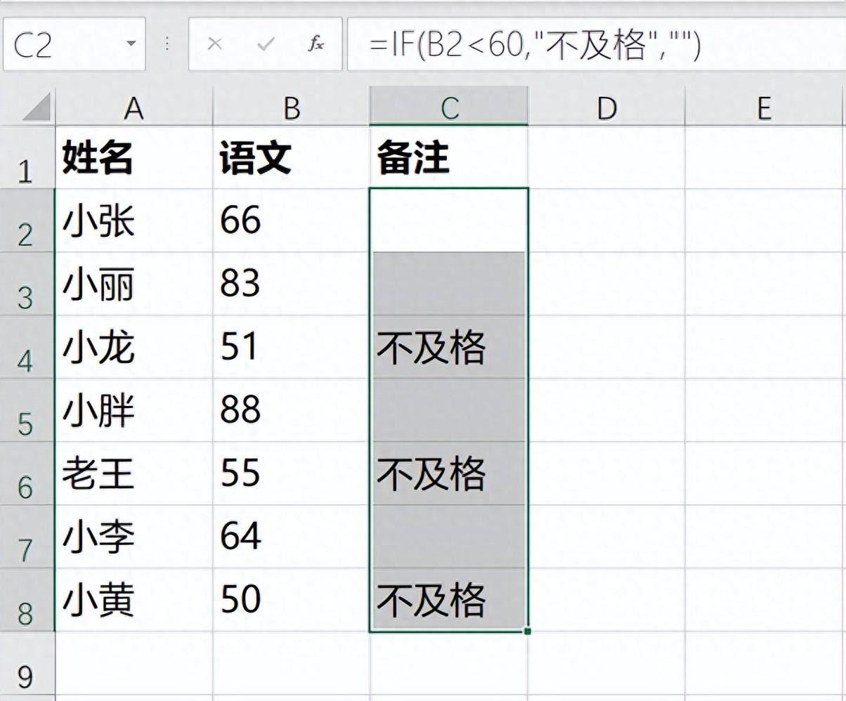 WPS表格中IF函数用法和实例解析-趣帮office教程网