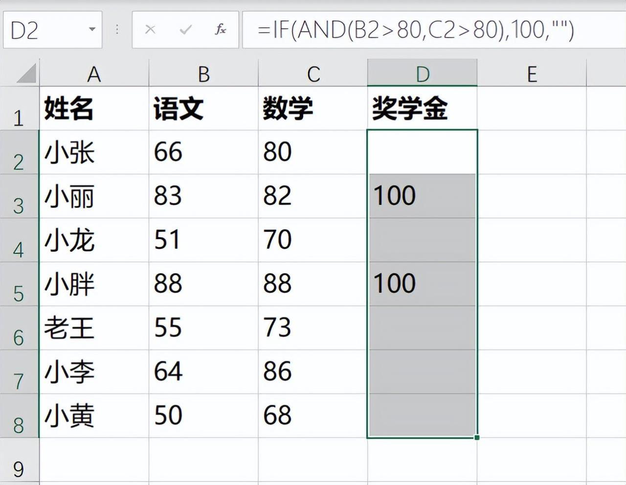 WPS表格中IF函数用法和实例解析-趣帮office教程网