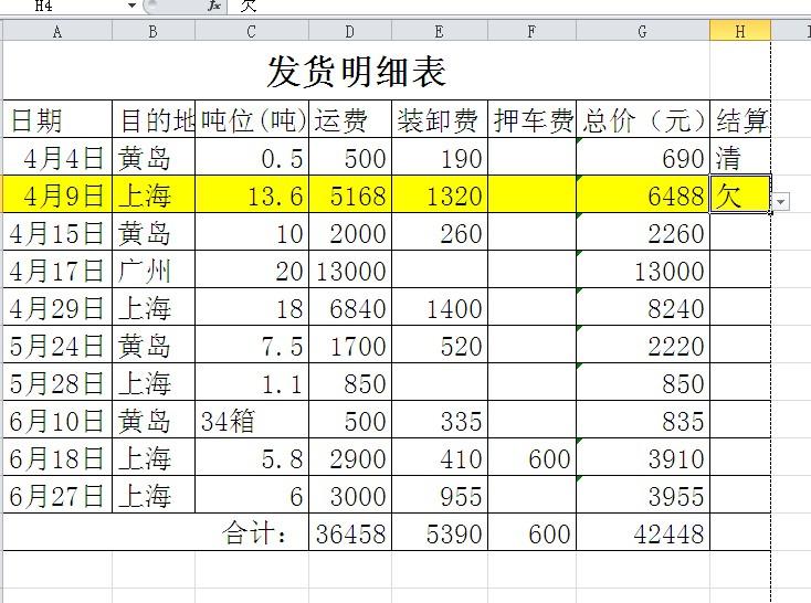 EXCEL里如何给欠款数据自动加色，当清账结清时又自动清除颜色？-趣帮office教程网