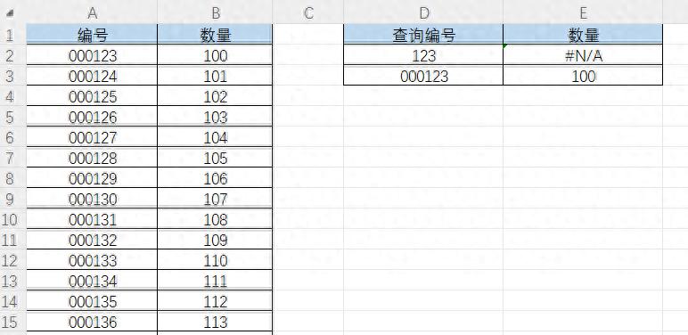 excel查询数据格式不对，不需转换也可以直接查询-趣帮office教程网