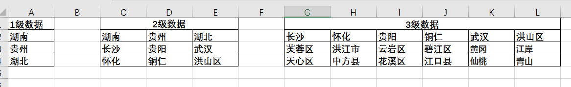 Excel三级、五级、多级下拉菜单，如何联动关联制作-趣帮office教程网