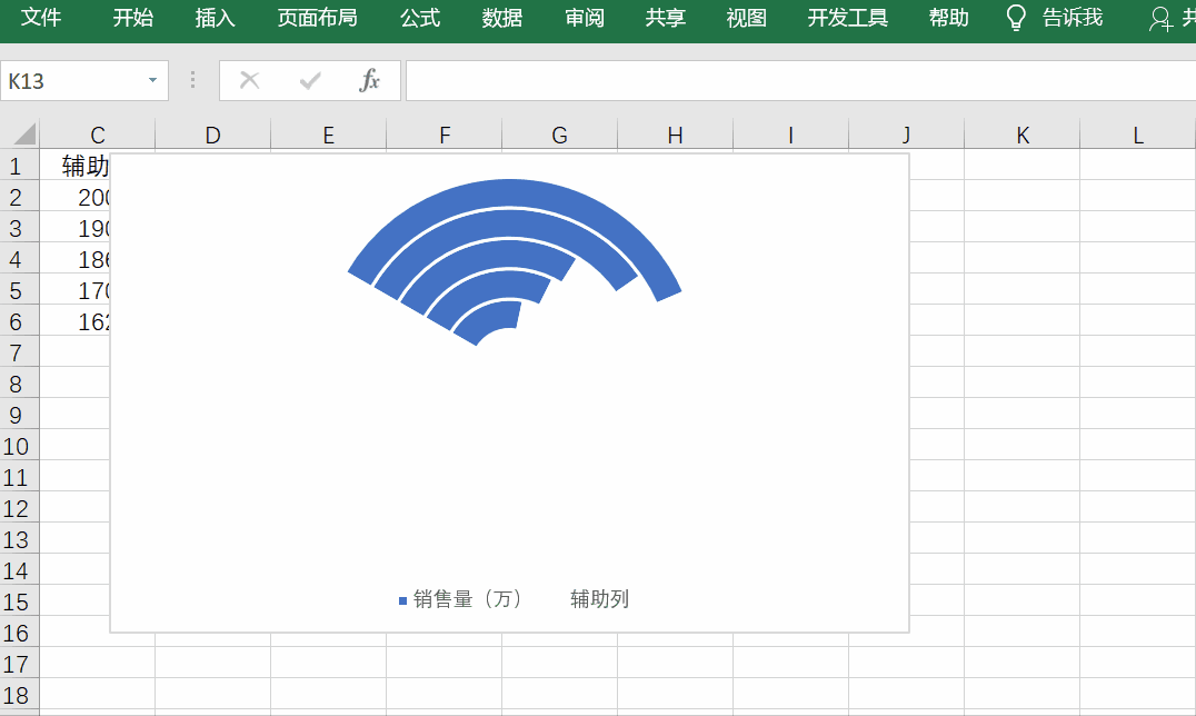 如何用excel制作网络图，excel制作WIFI信息图表的教程-趣帮office教程网