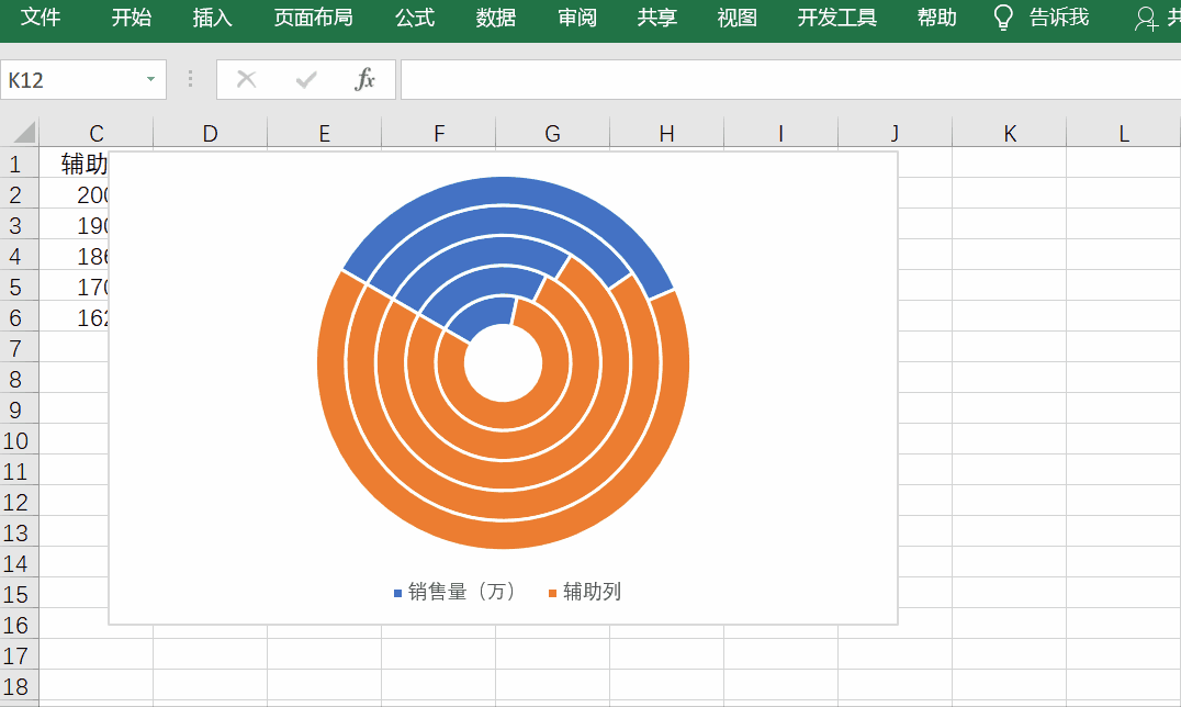 如何用excel制作网络图，excel制作WIFI信息图表的教程-趣帮office教程网