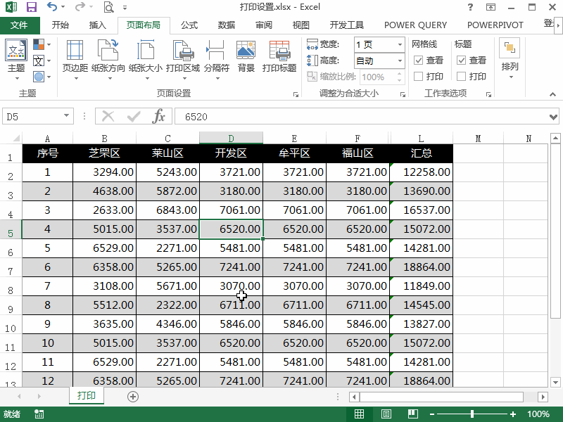excel打印小技巧大全，excel表格打印设置常规操作方法-趣帮office教程网