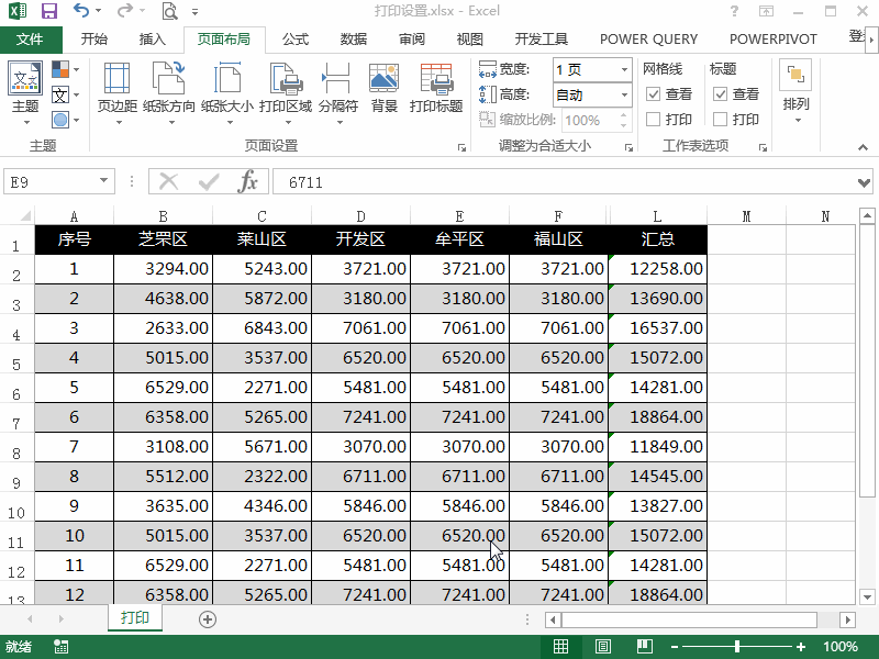 excel打印小技巧大全，excel表格打印设置常规操作方法-趣帮office教程网