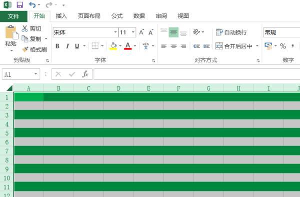 excel怎么快速设置隔行和隔列显示特定颜色的效果？-趣帮office教程网