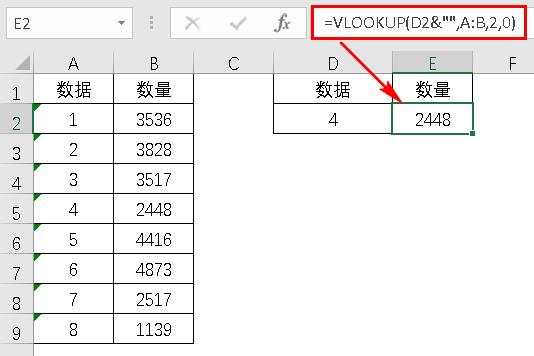 Excel中VLOOKUP函数因格式不匹配出错的高效解决法-趣帮office教程网