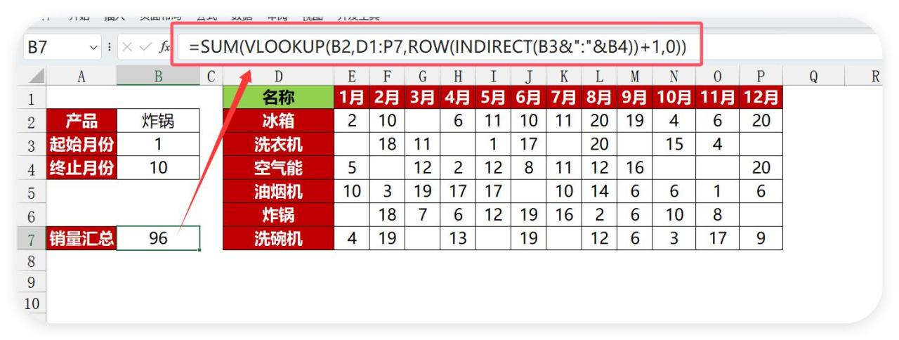 VLOOKUP+SUM组合拳，99%的人用错了！正确方法在这！-趣帮office教程网