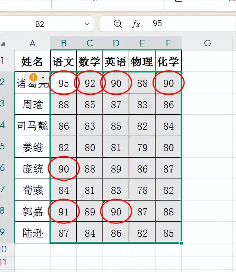 Excel数据筛选，3步圈出你要的数据-趣帮office教程网