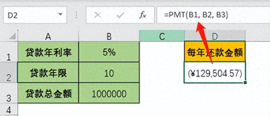 Excel PMT函数算出贷款还款额，轻松搞定还款计算-趣帮office教程网