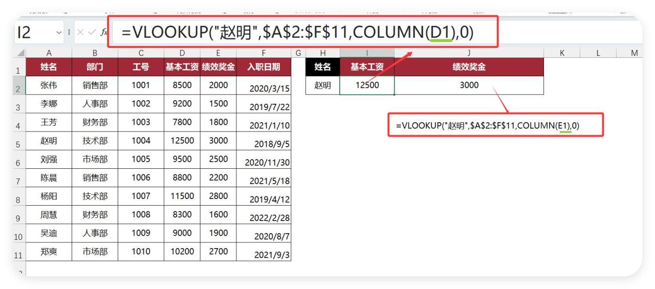 被VLOOKUP虐哭3次后，我悟出了这5个神操作！同事都叫我表姐！-趣帮office教程网