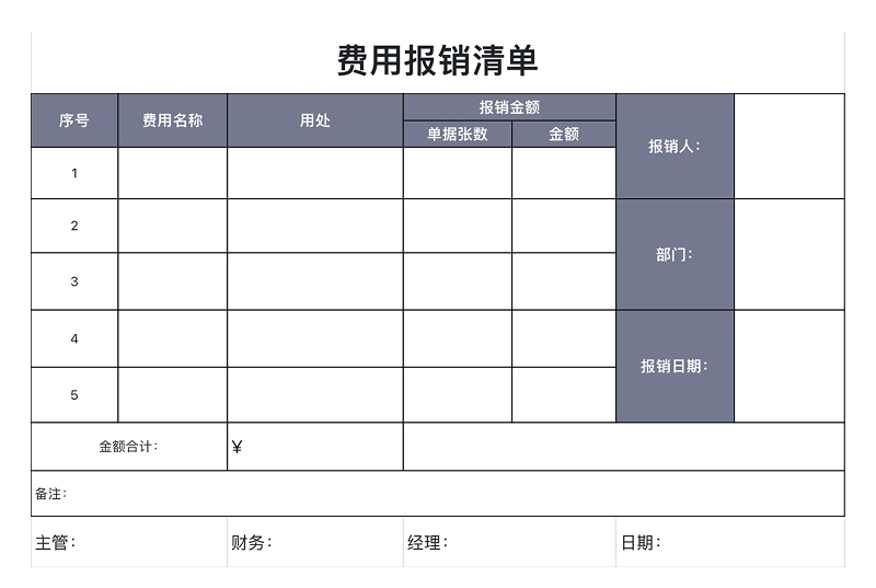 还在手动记账?这4个费用Excel模版职场人都在用!-趣帮office教程网