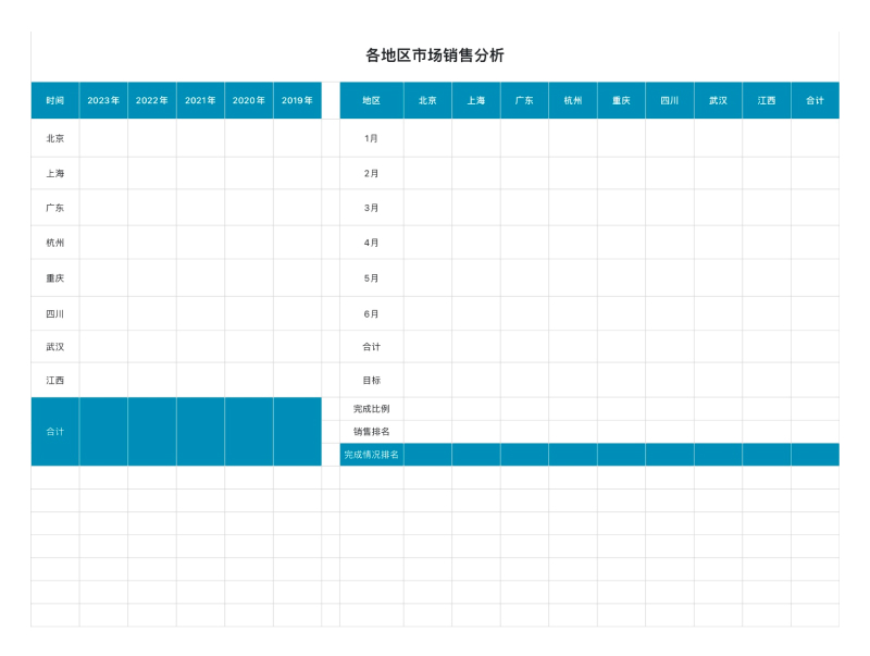 月末统计不再崩溃!4个 excel销售模版解决你的烦恼-趣帮office教程网