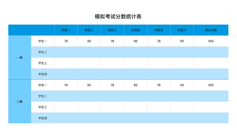 每次开学都忙到崩溃?4个Excel模版帮你快速搞定排课、考勤、成绩统计!-趣帮office教程网