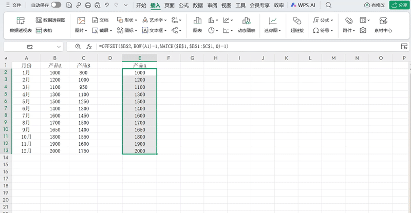 超简单的Excel动态图表制作教程,年终汇报数据清晰又直观-趣帮office教程网