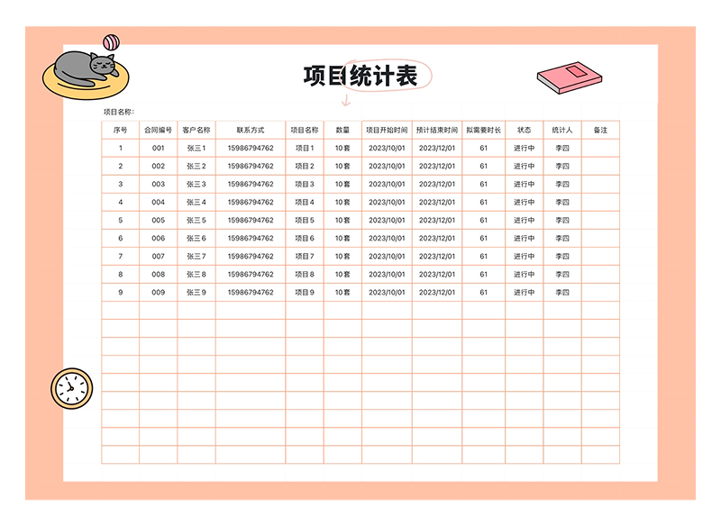 项目一拖再拖?这4个Excel模板让进度一目了然-趣帮office教程网