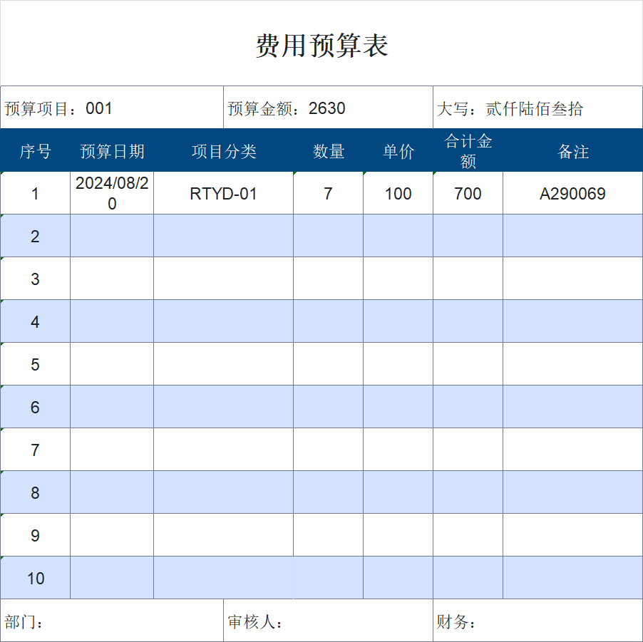高效管控成本:费用预算Excel模板合集,可直接套用-趣帮office教程网