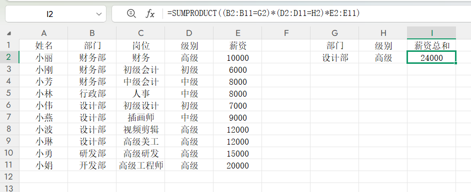 一个函数竟然有10种用法！SUMPRODUCT函数用法全解析-趣帮office教程网