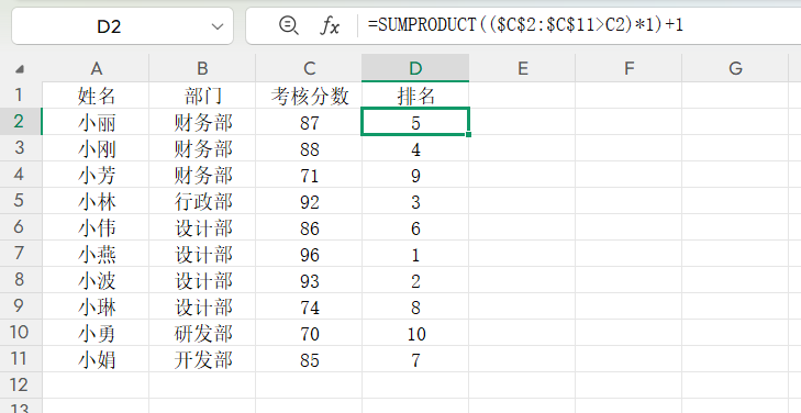 一个函数竟然有10种用法！SUMPRODUCT函数用法全解析-趣帮office教程网