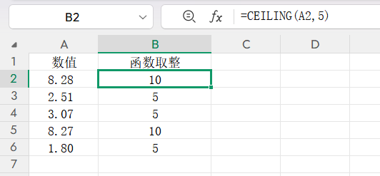 6个Excel取整函数我都帮你整理好了，建议收藏学习-趣帮office教程网