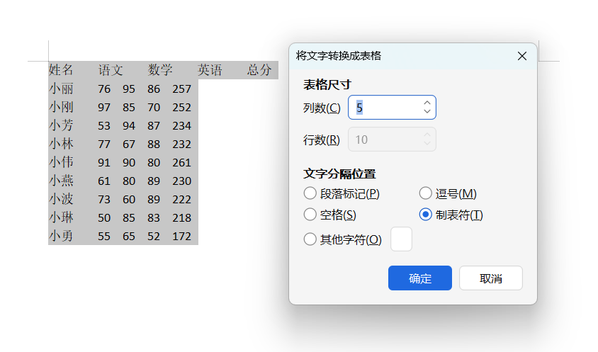 WPS文档插入表格的5种基础方法,高效搞定各类排版需求-趣帮office教程网