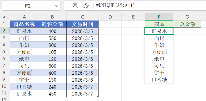 Excel让数据自动更新汇总的公式，告别逐个手动计算-趣帮office教程网