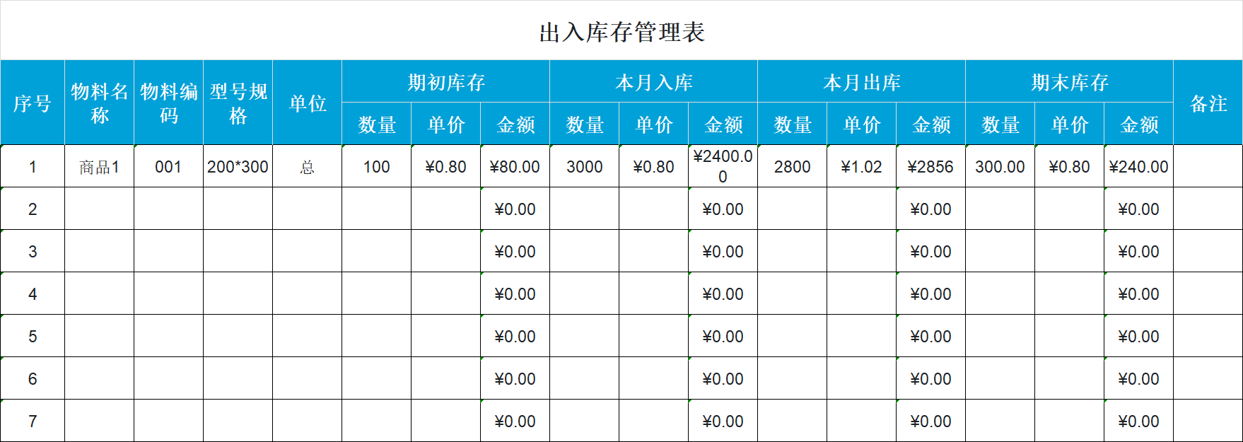 2026最新Excel出入库模板（含出库单），可直接套用！库存管理更高效-趣帮office教程网