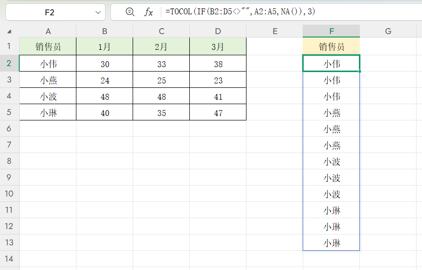 干货！深度长文解析TOCOL函数！6个实战案例，解决多条件查询难题-趣帮office教程网